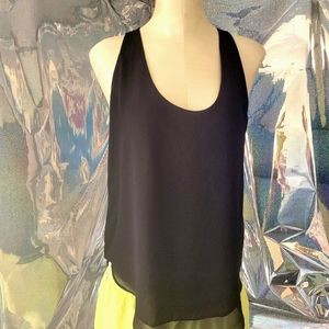 Black flowy Tank